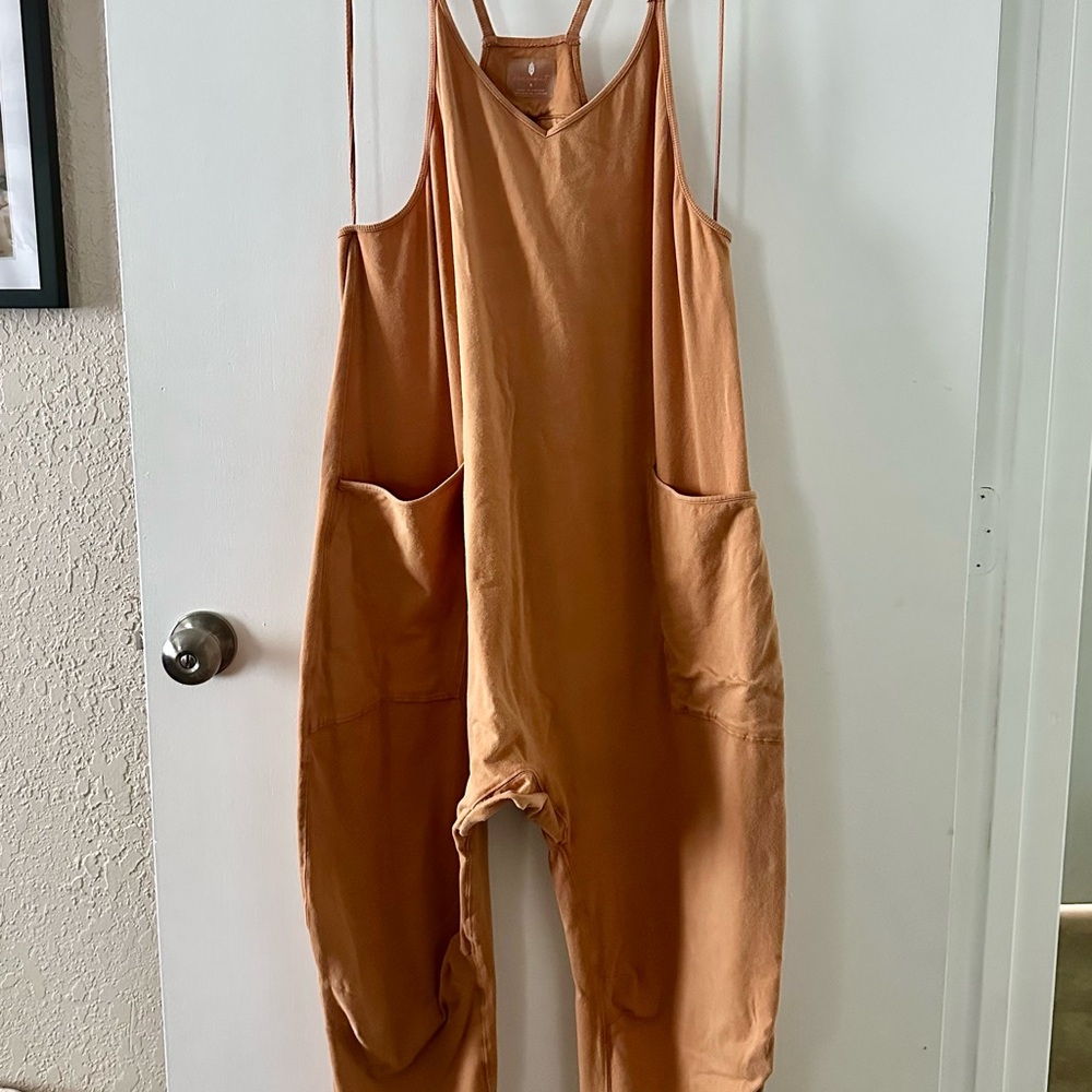 Free People Hot Shot Onesie - Toasted Coconut